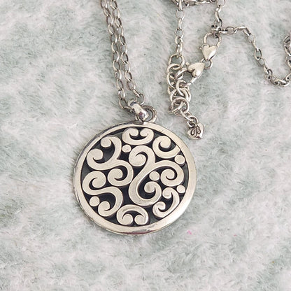 Circular Pendant Scrollwork