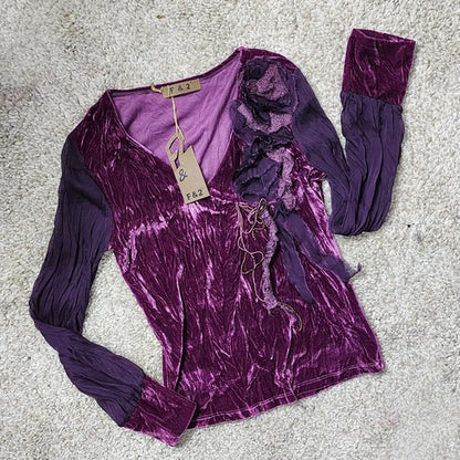 Unique Purple Fairy Style Top