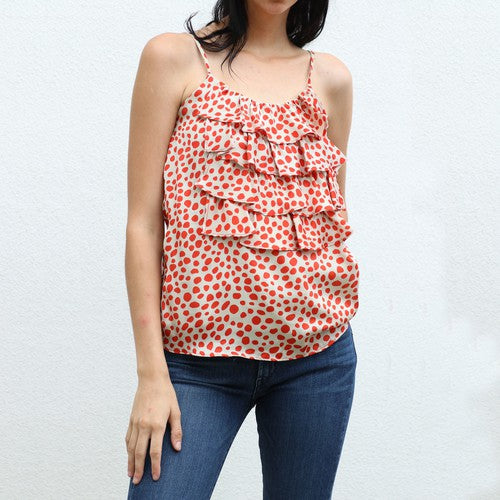 XXi clothing polka dot top