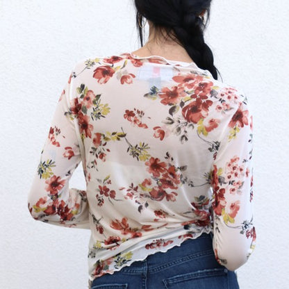 Polly & Esther Floral Top