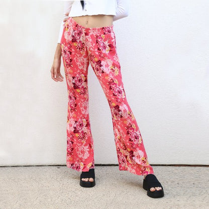 Floral Pants that are crazy cute - pink!