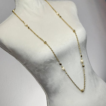 Vintage 1980s Monet Gold chain with embellishments