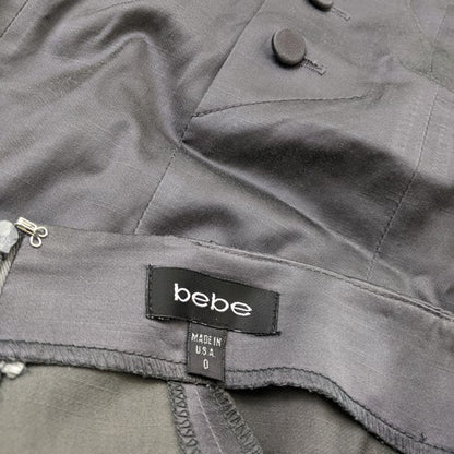 Bebe grey pencil skirt