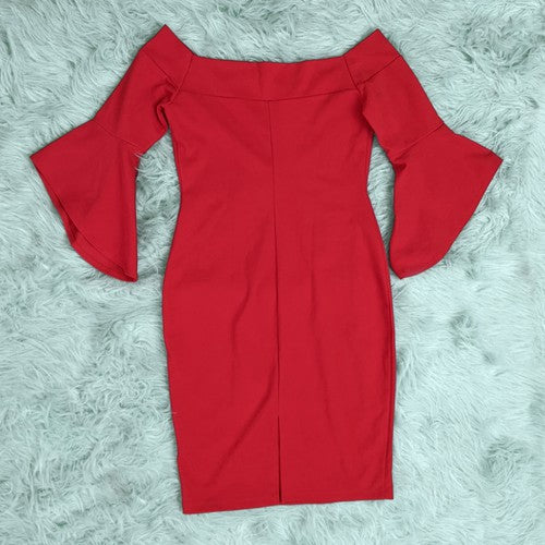 Bebe Red Dress